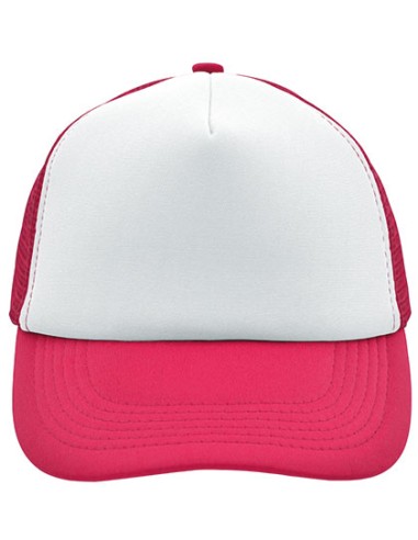 M-MB070-5-Panel Polyester Mesh Cap